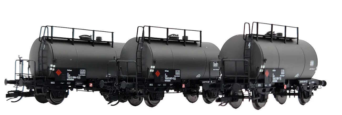 Saxonia 120116 TT 3er Set Kesselwagen  Deutz, DB