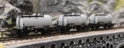 Saxonia 120118 TT 3er Set Kesselwagen  Deutz Grau,...
