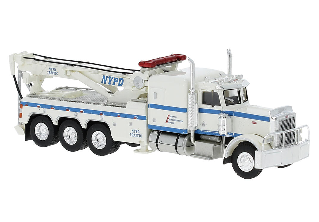 Brekina 86276 H0 Peterbilt 359 Abschlepper der NYPD