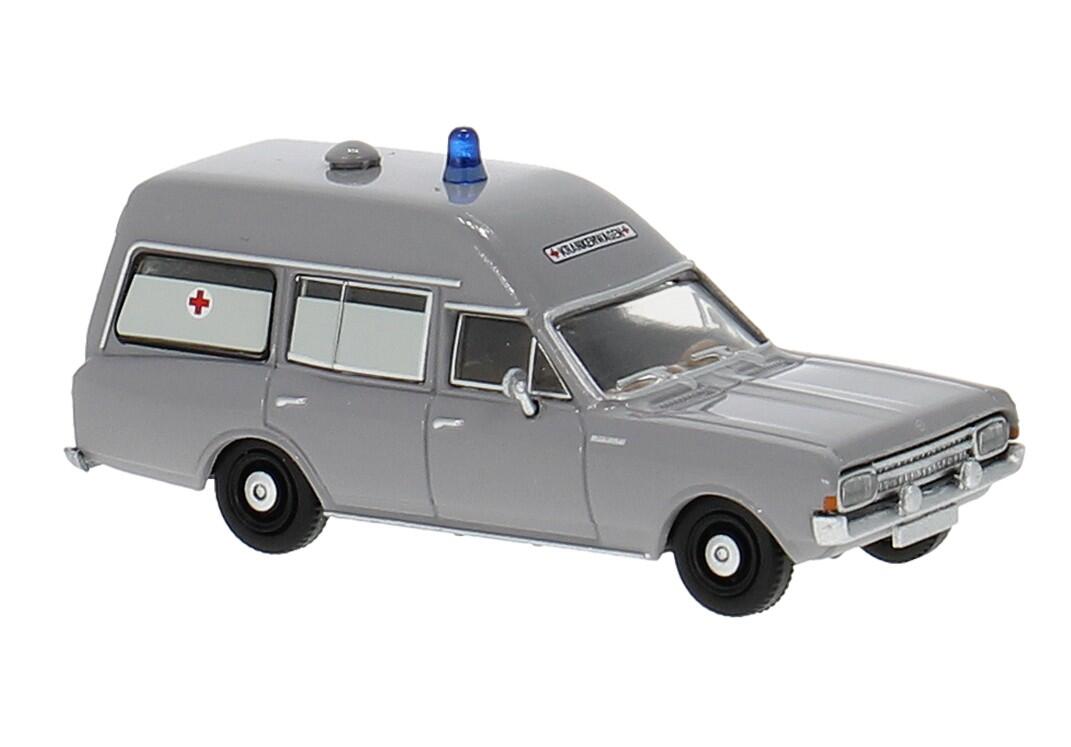 Brekina 20671 H0 Opel Rekord C KTW des DRK