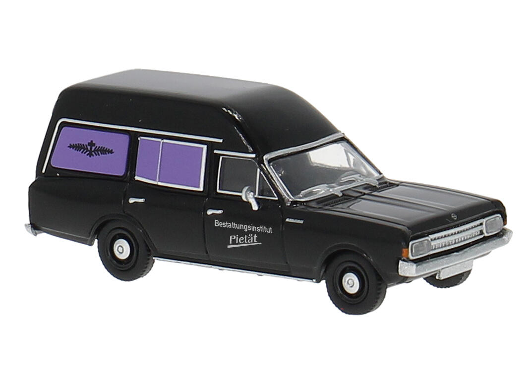 Brekina 20676 H0 Opel Rekord C Bestatter der "Pietät"