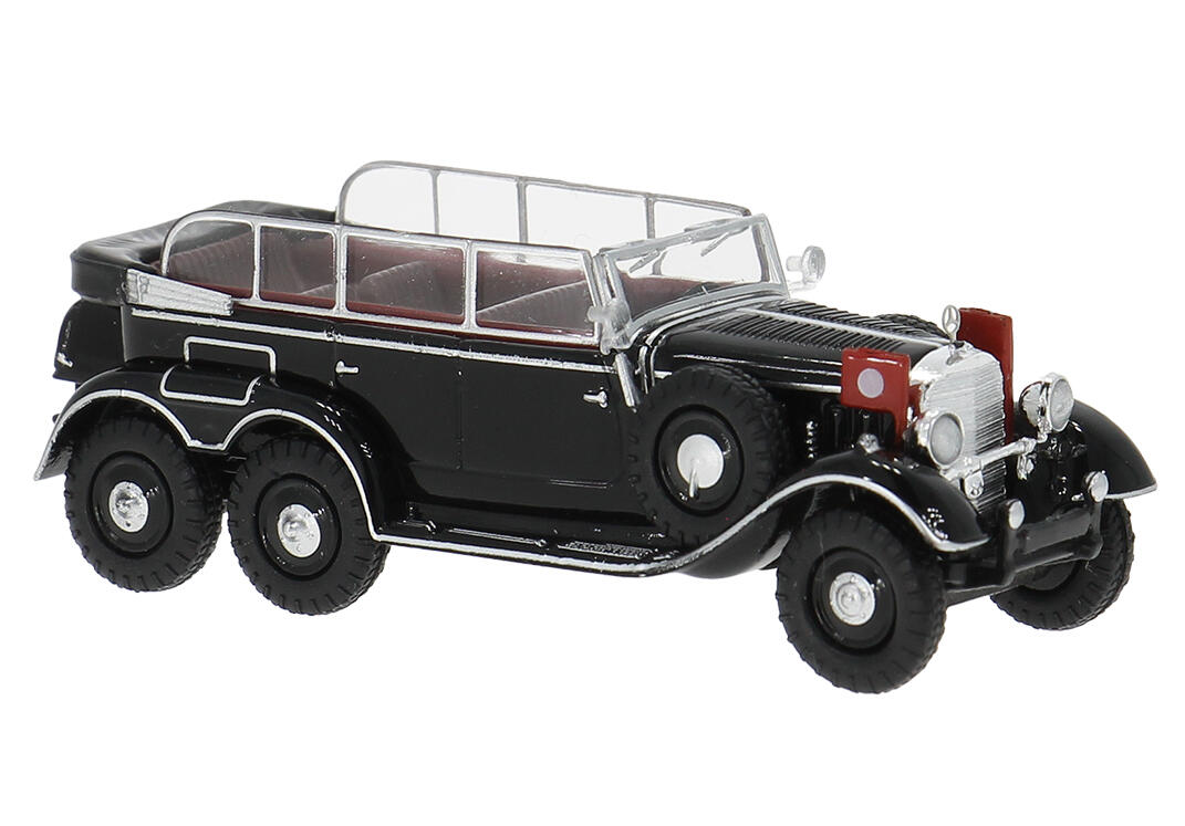 Brekina 21081 H0 Mercedes-Benz G4, schwarz