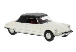Brekina 14234 H0 Citroen DS Cabrio, geschlossen, weiß