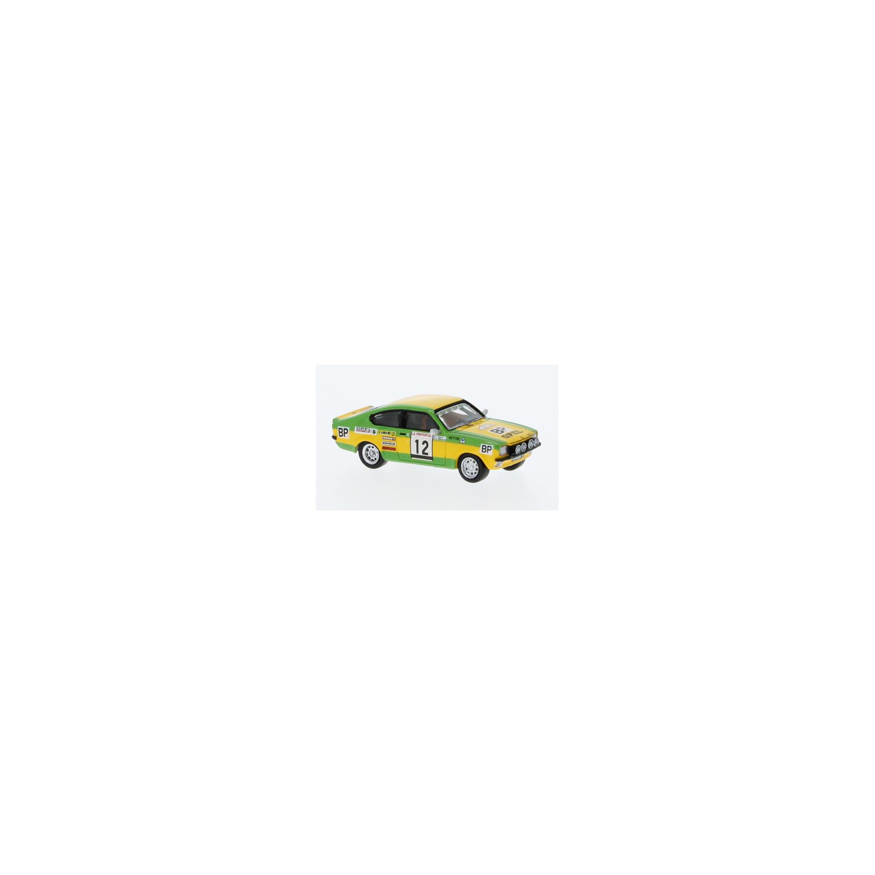 Brekina 20409 H0 Opel Kadett C GT/E Rallye, Tour de Corse 1976 mit Guy Frequelin