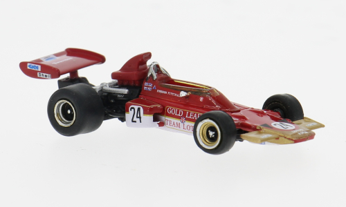Brekina 22883 H0 "24", 1.Sieg von Emerson Fittipaldi auf Lotus72 beim GPUSA 1970