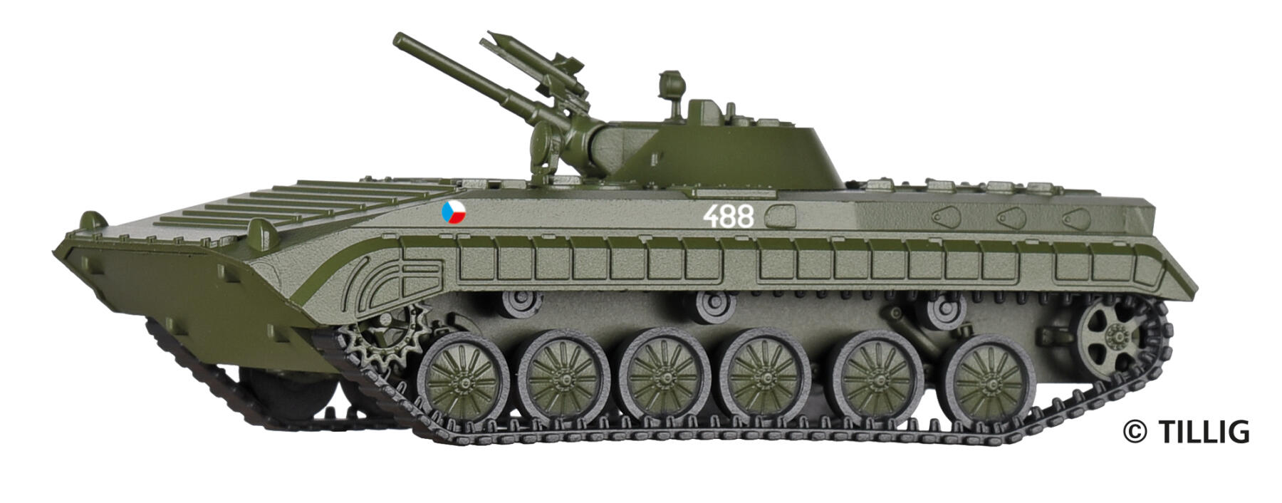 Tillig 78226 H0 Schützenpanzer BMP-1 „Tschechoslowakische Armee“