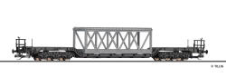 Tillig 95016 TT Tiefladewagen Uaaik 761 der DB, beladen...