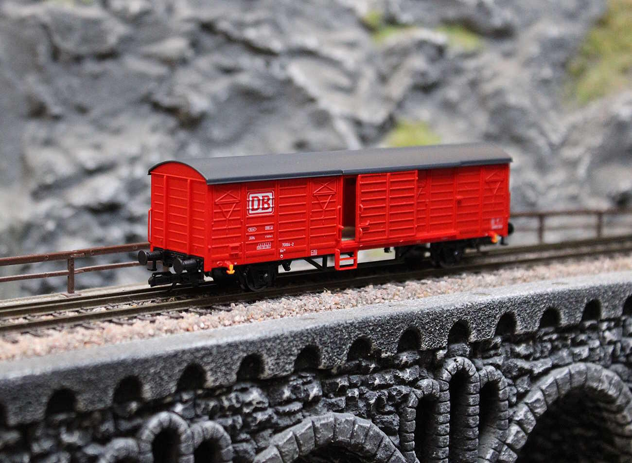 Tillig 502808 TT Gedeckter Güterwagen Gbs, DB AG, Ep. V