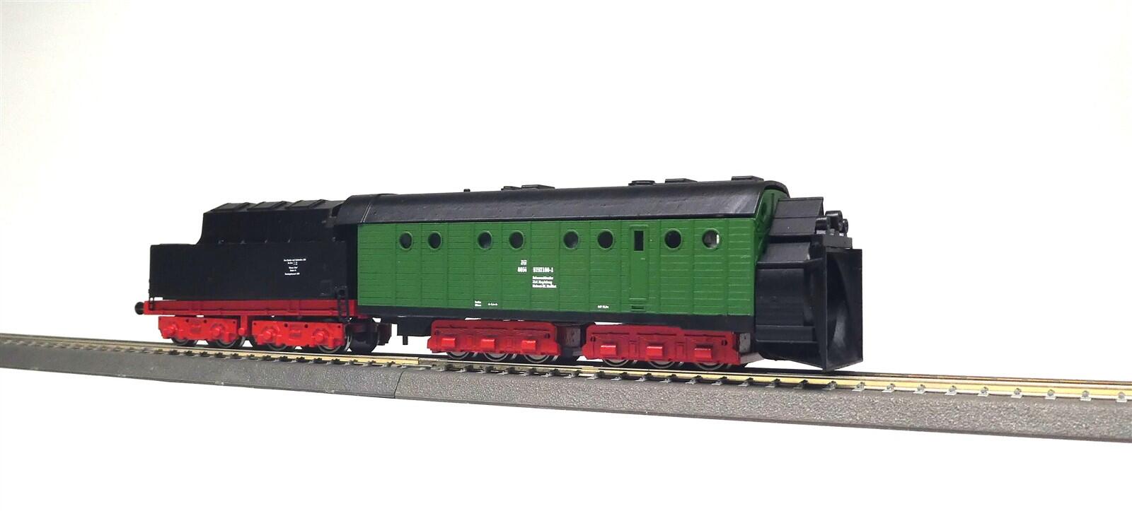 TT Henschel-Dampfschneeschleuder mit Tender, DR, Staßfurt