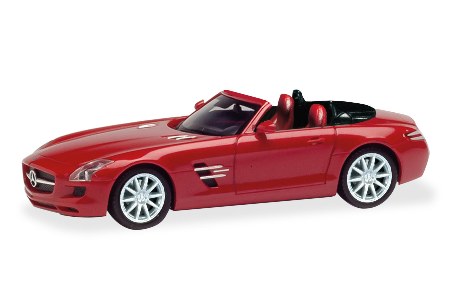 Herpa 024853-002 1:87 Mercedes-Benz SLS AMG Roadster, feueropal