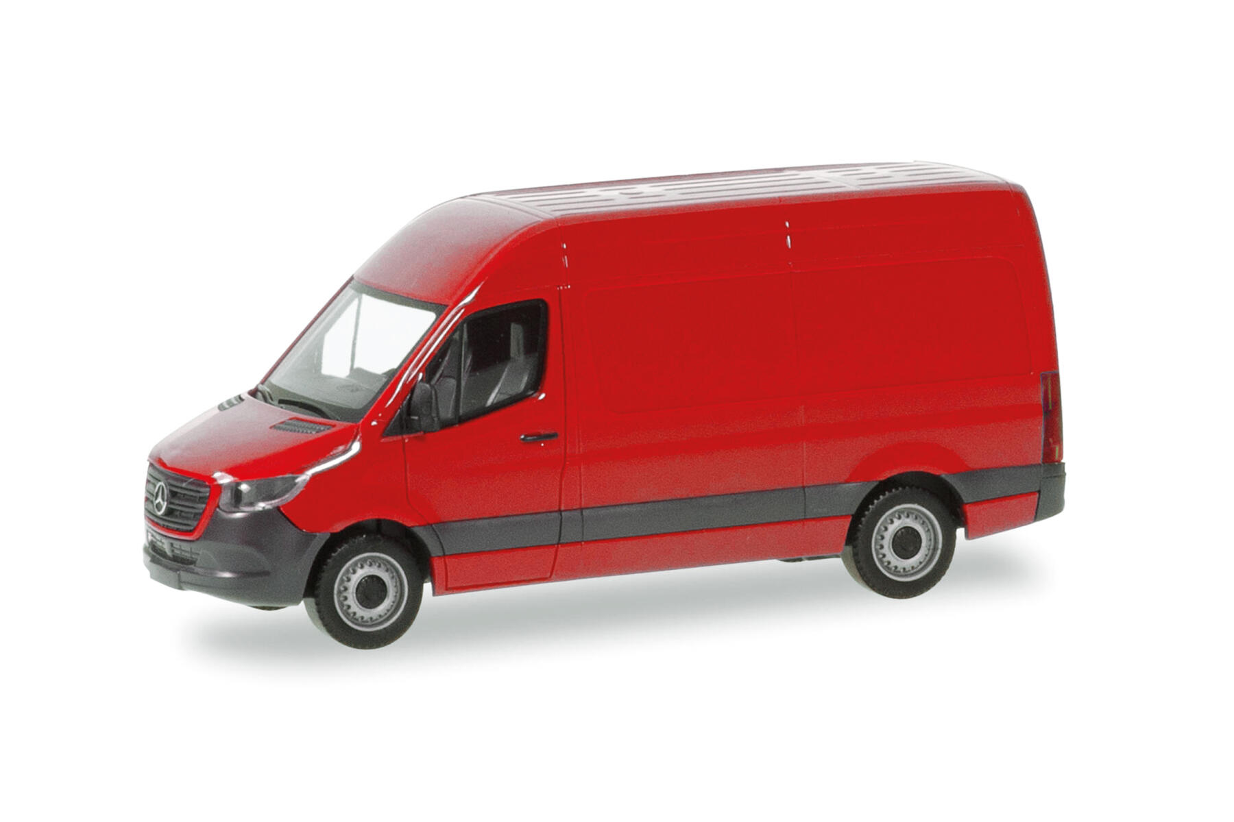 Herpa 093811-002 1:87 Mercedes-Benz Sprinter 18 Kasten Hochdach, rot