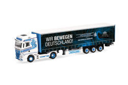 Herpa 320320 1:87 MAN TGX GX Gardinenplanen-Sattelzug...