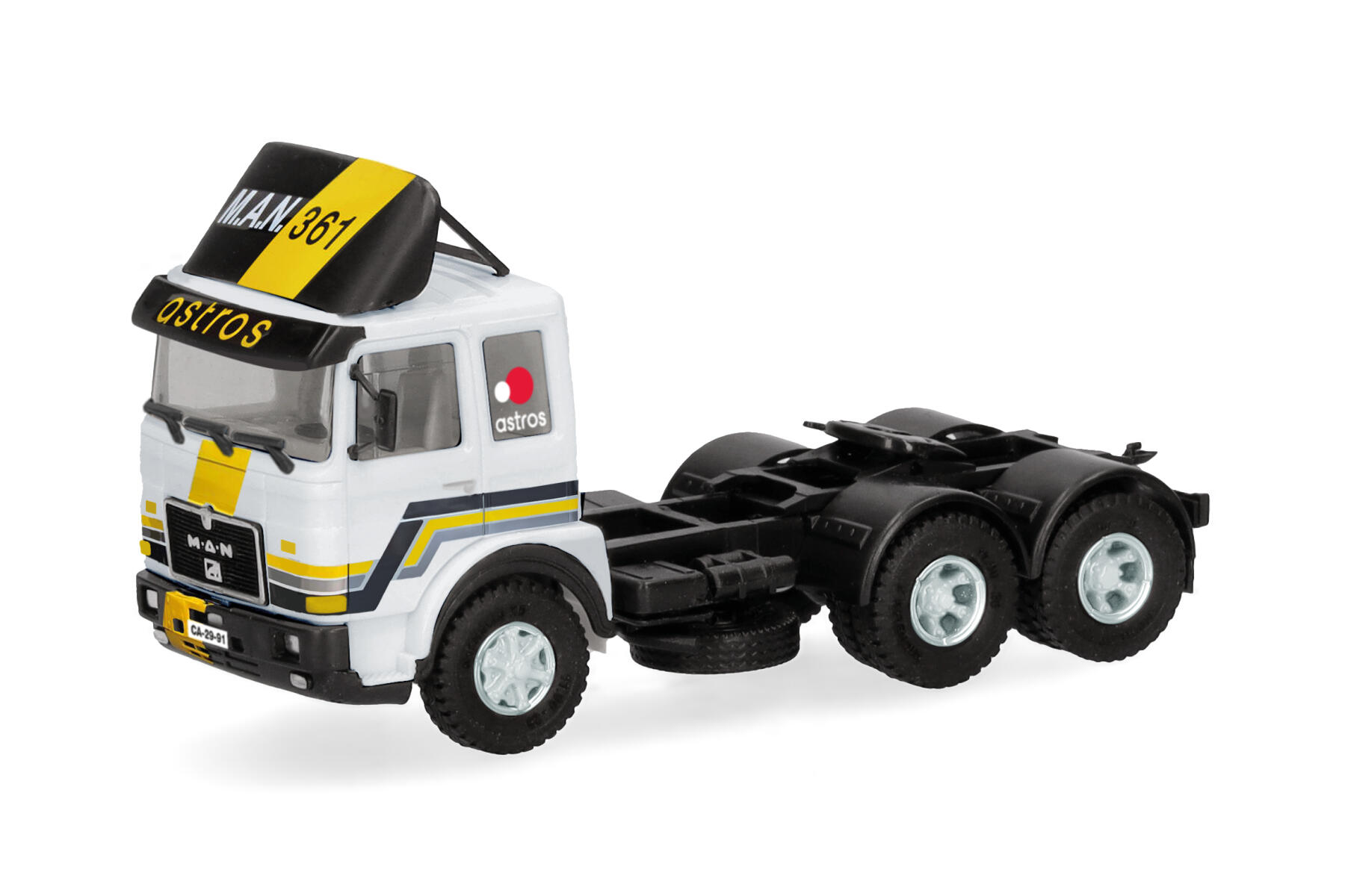 Herpa 320481 1:87 MAN F8 Solozugmaschine 3achs "Auf Achse"