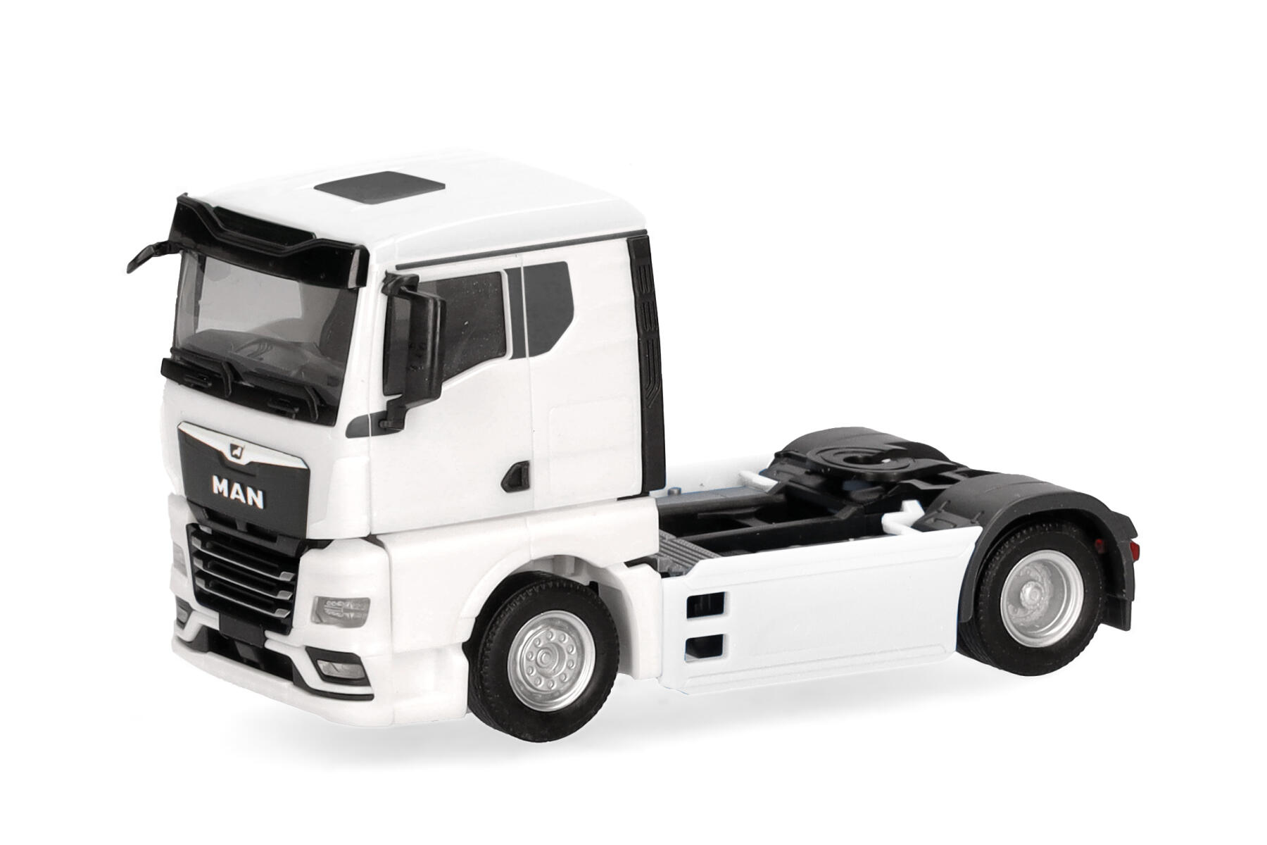 Herpa 320535 1:87 MAN TGX GN Zugmaschine 2achs, weiß