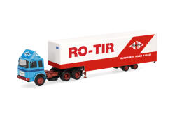 Herpa 320696 1:87 Roman Diesel 6x4 Jumbokoffer-Sattelzug...