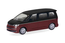 Herpa 430425-002 1:87 VW Multivan, Deep-Black/Fortanarot