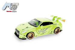 Herpa 87MC000036 1:87 Nissan GTR 35, grün