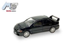 Herpa 87MC000038 1:87 Mitsubishi Lancer Evo 9, schwarz