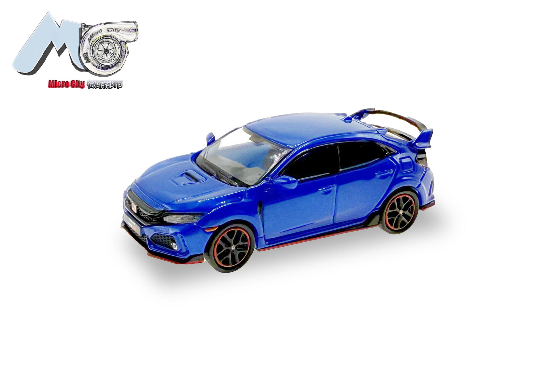 Herpa 87MC000045 1:87 Honda Civic Type R, blau