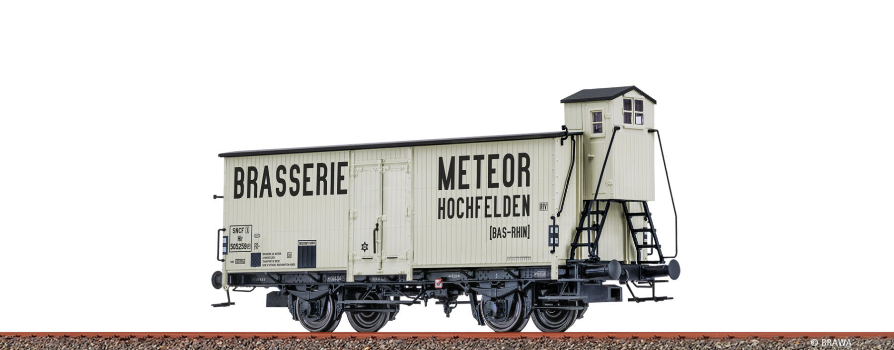 Brawa 51258 H0  Bierwagen „Brasserie Meteor“ SNCF