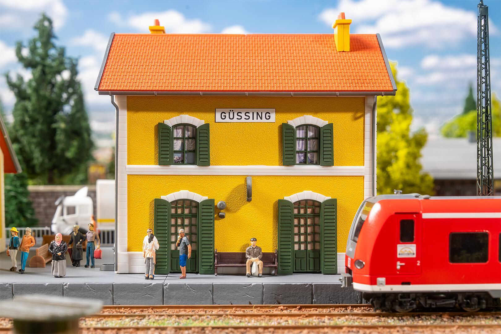 Faller 110154 H0 Bahnhof Güssing