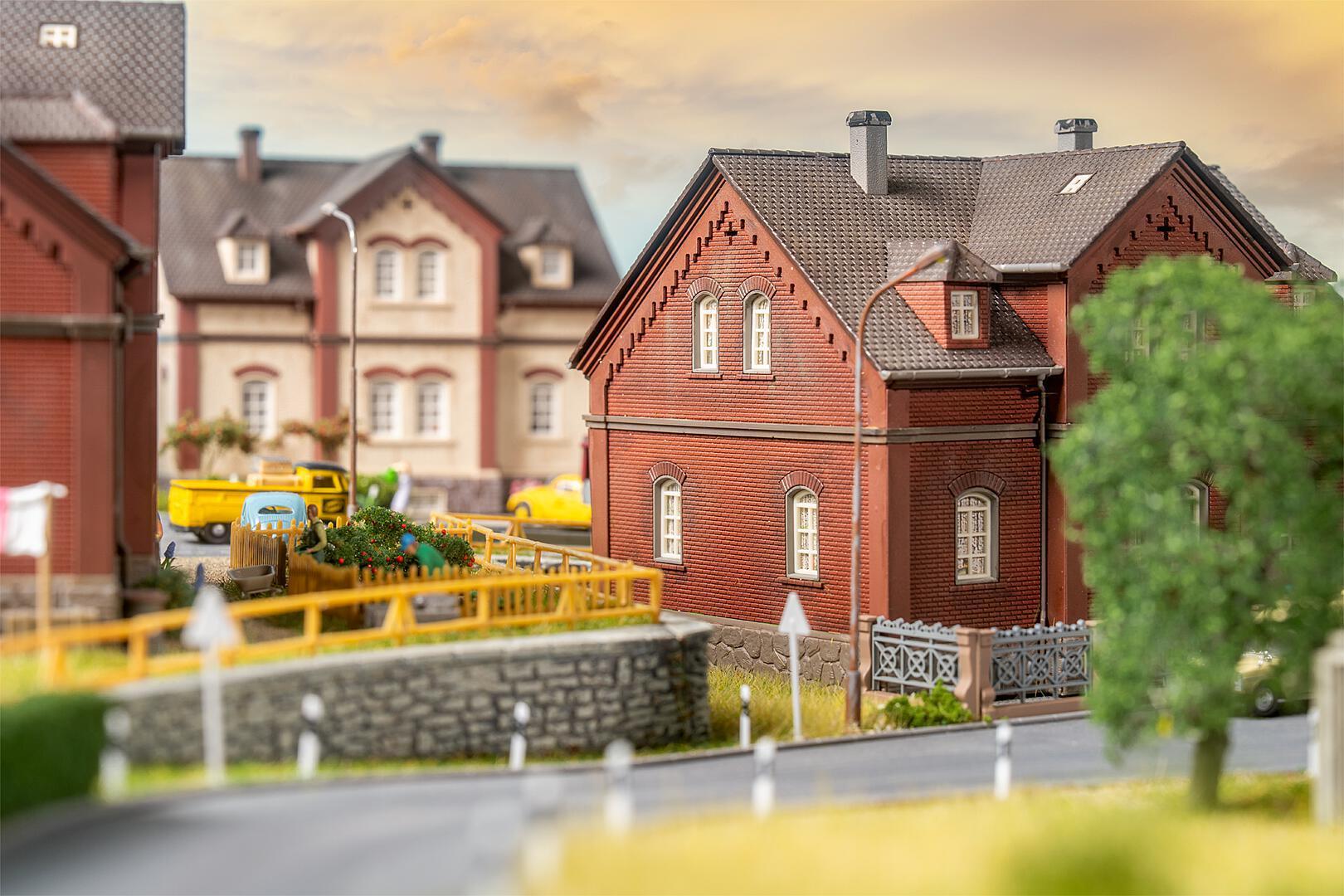 Faller 130753 H0 Siedlungshaus Bergmannsplatz 2