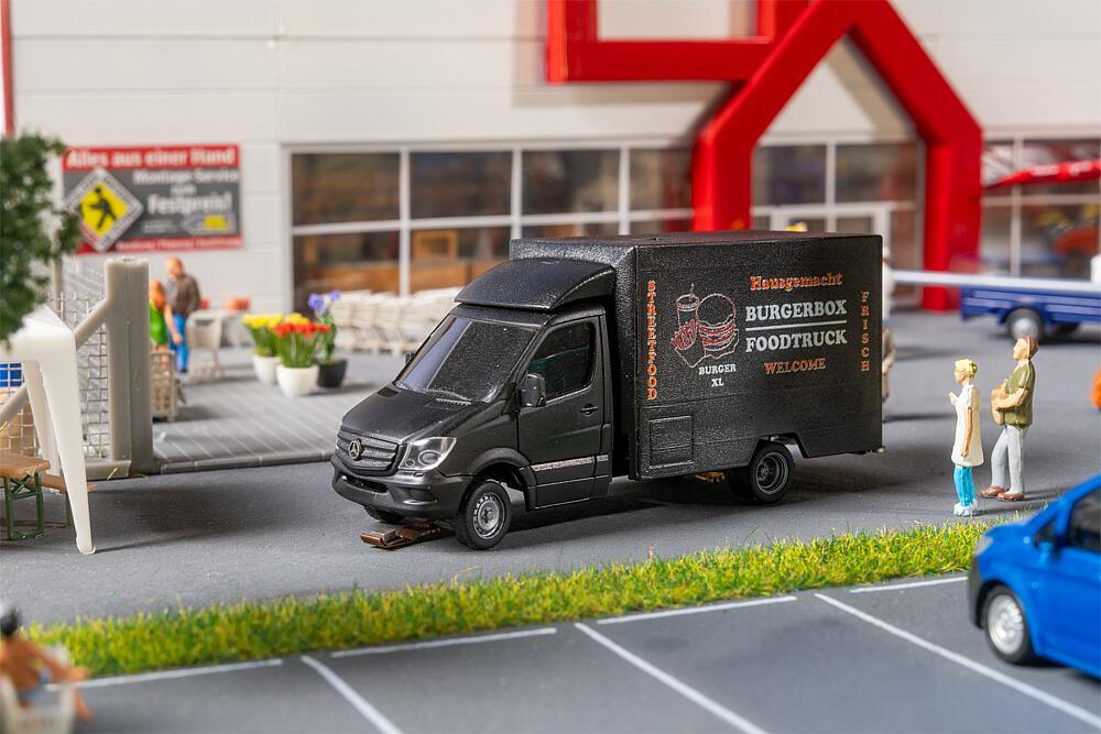 Faller 161324 H0 Car System Digital MB Sprinter Foodtruck (HERPA)