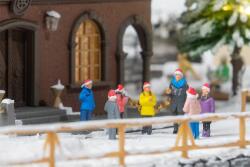 Faller 190093 H0 Aktions-Set Weihnachtssingen