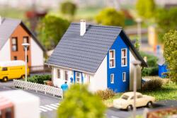 Faller 232146 N Einfamilienhaus, blau