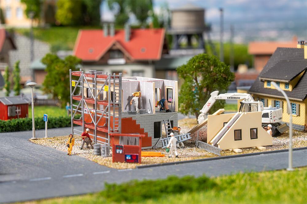 Faller 232149 N Fertighaus im Bau
