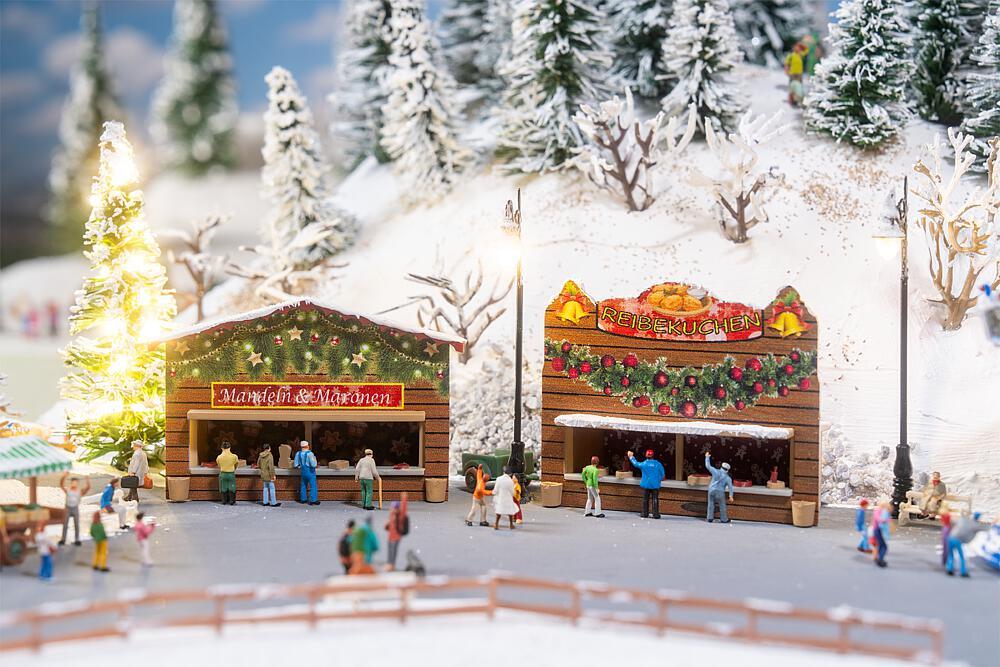 Faller 272020 N 2 Weihnachtsmarktbuden