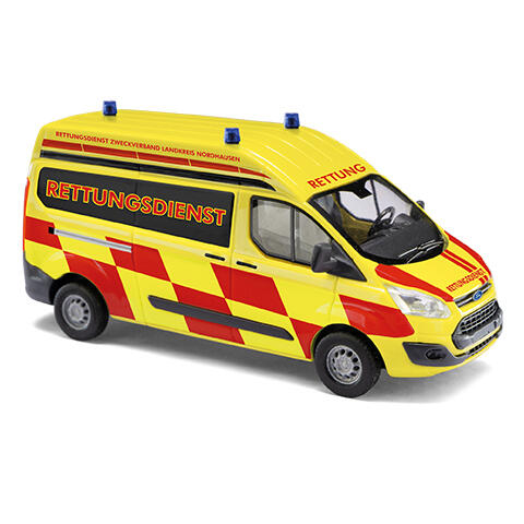 Busch 52518 H0 Ford Transit, Verlegung