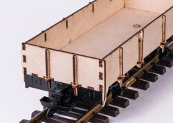 LGB 41035 G Offener Hochbordwagen mit Holzaufbau - Bausatz