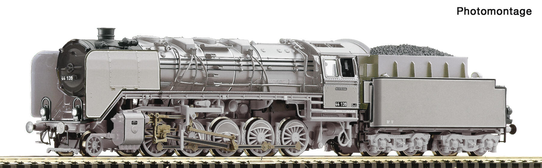 Roco 7190014 TT Dampflokomotive BR 44 DRG - Sound Version