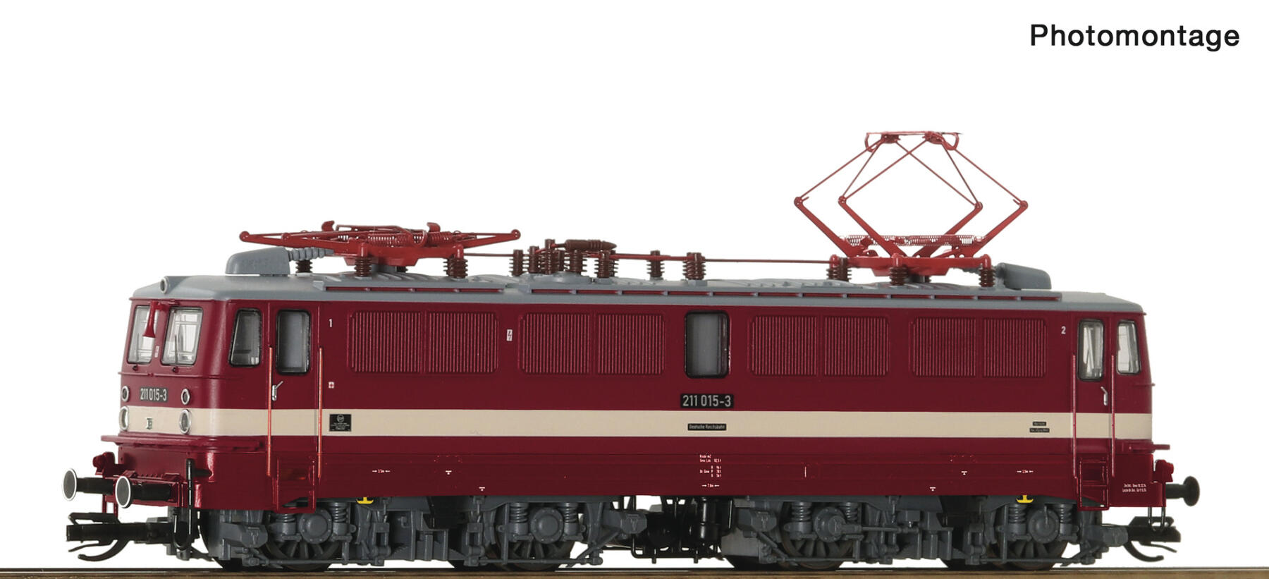 Roco 7580032 TT Elektrolokomotive BR 211 DR
