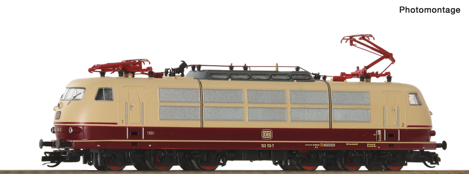 Roco 7580021 TT Elektrolokomotive BR 103 113 DB
