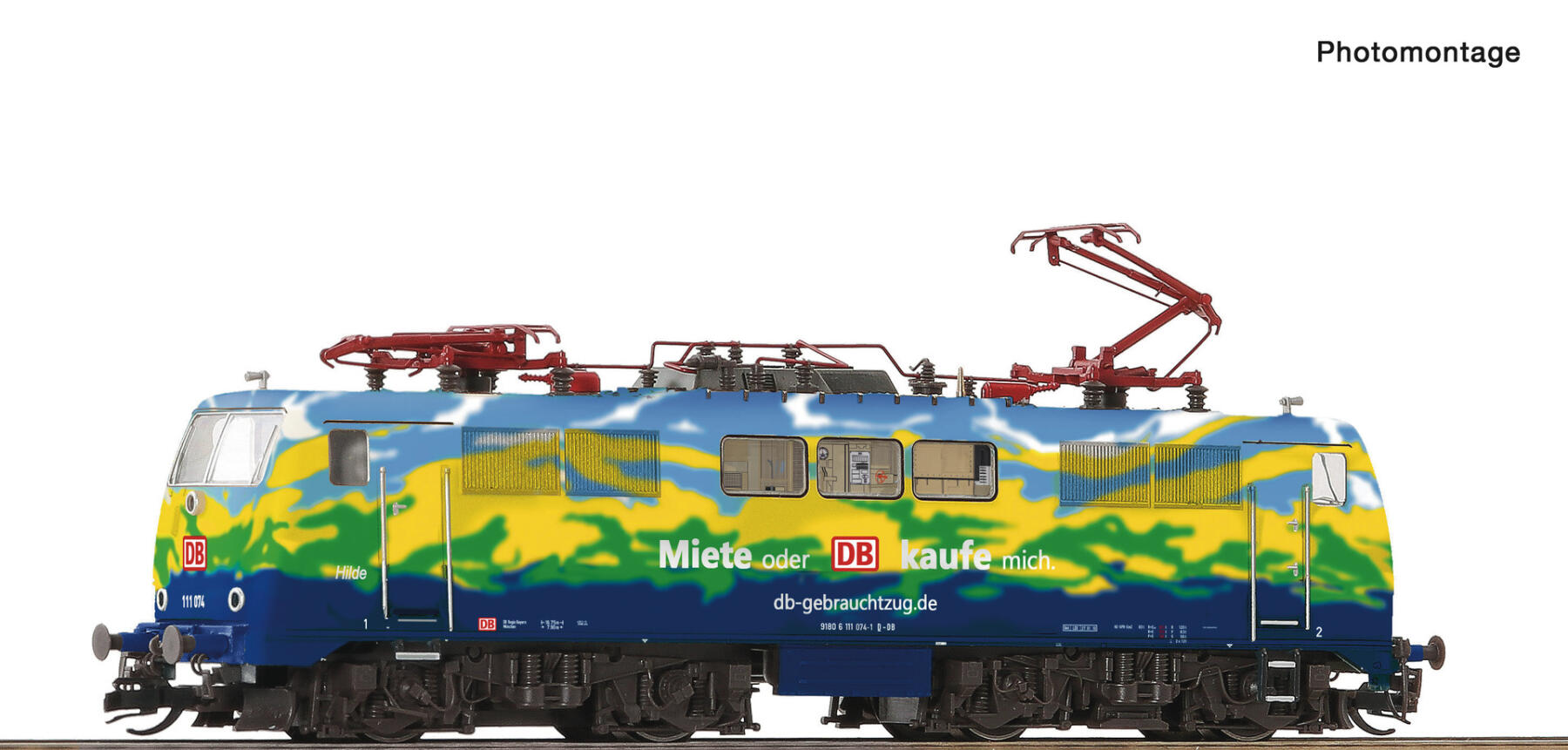Roco 7580034 TT Elektrolokomotive BR 111 DB AG