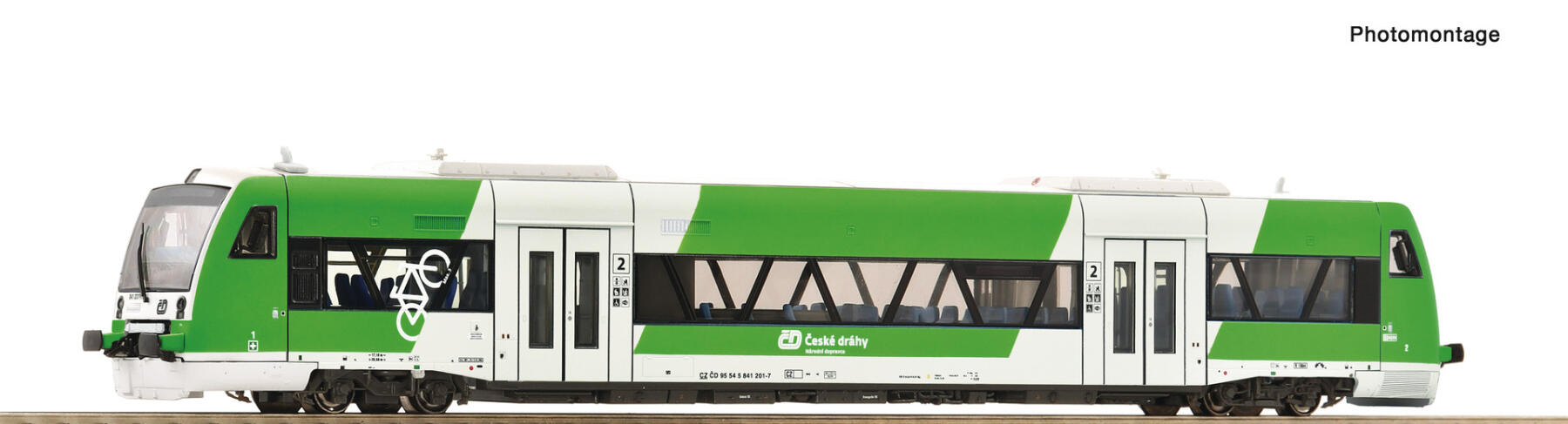 Roco 7780010 TT Dieseltriebwagen Rh 841 CD