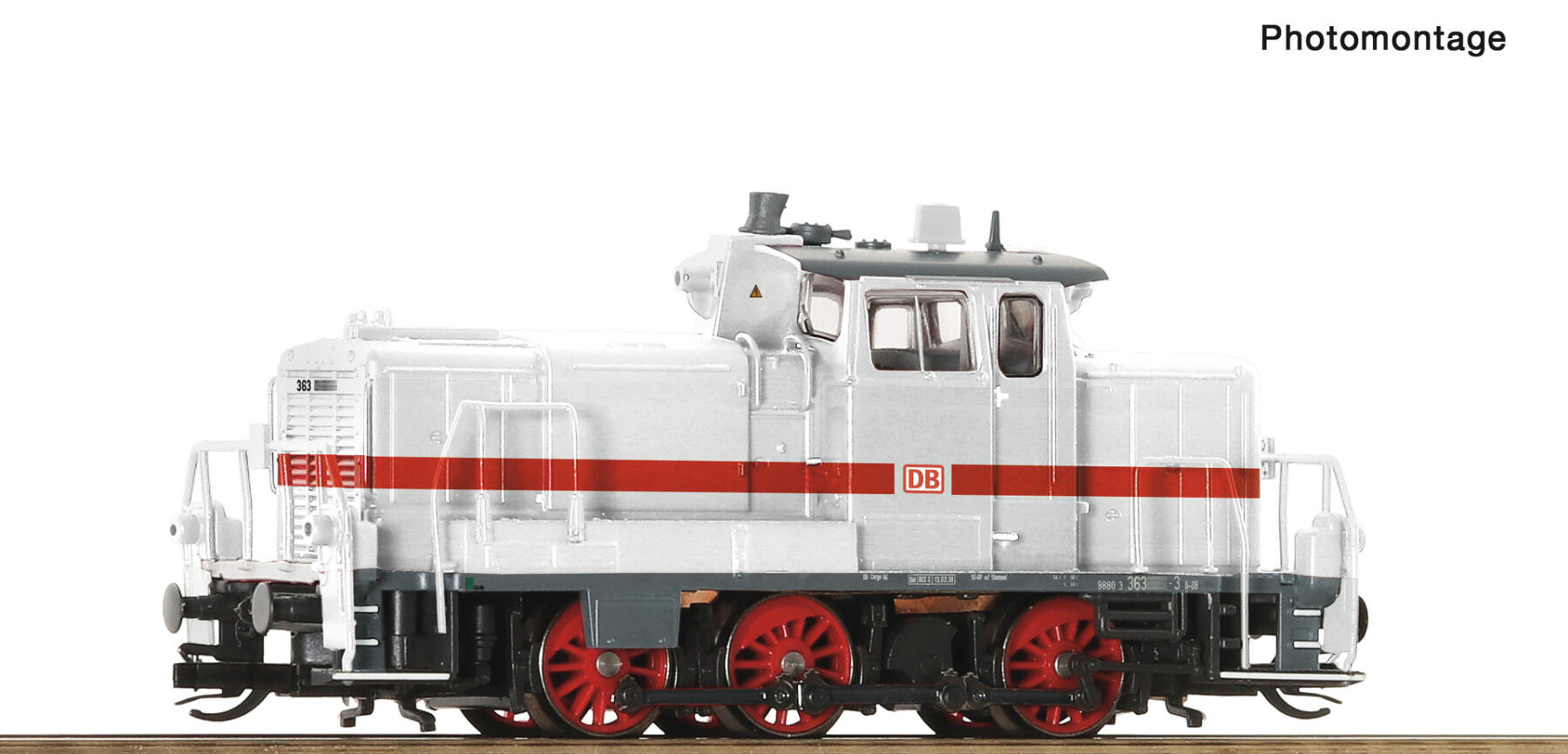 Roco 7380018 TT Diesellokomotive BR 363 810 DB-AG