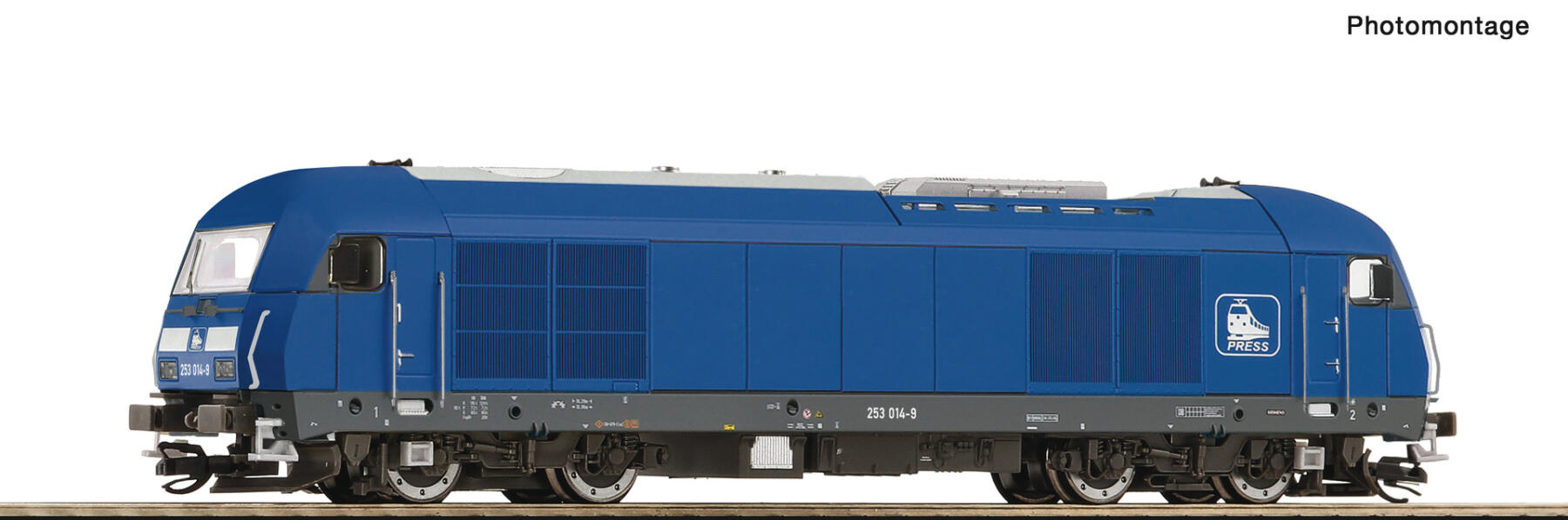 Roco 7390023 TT Diesellokomotive BR 253 Press - Sound Version