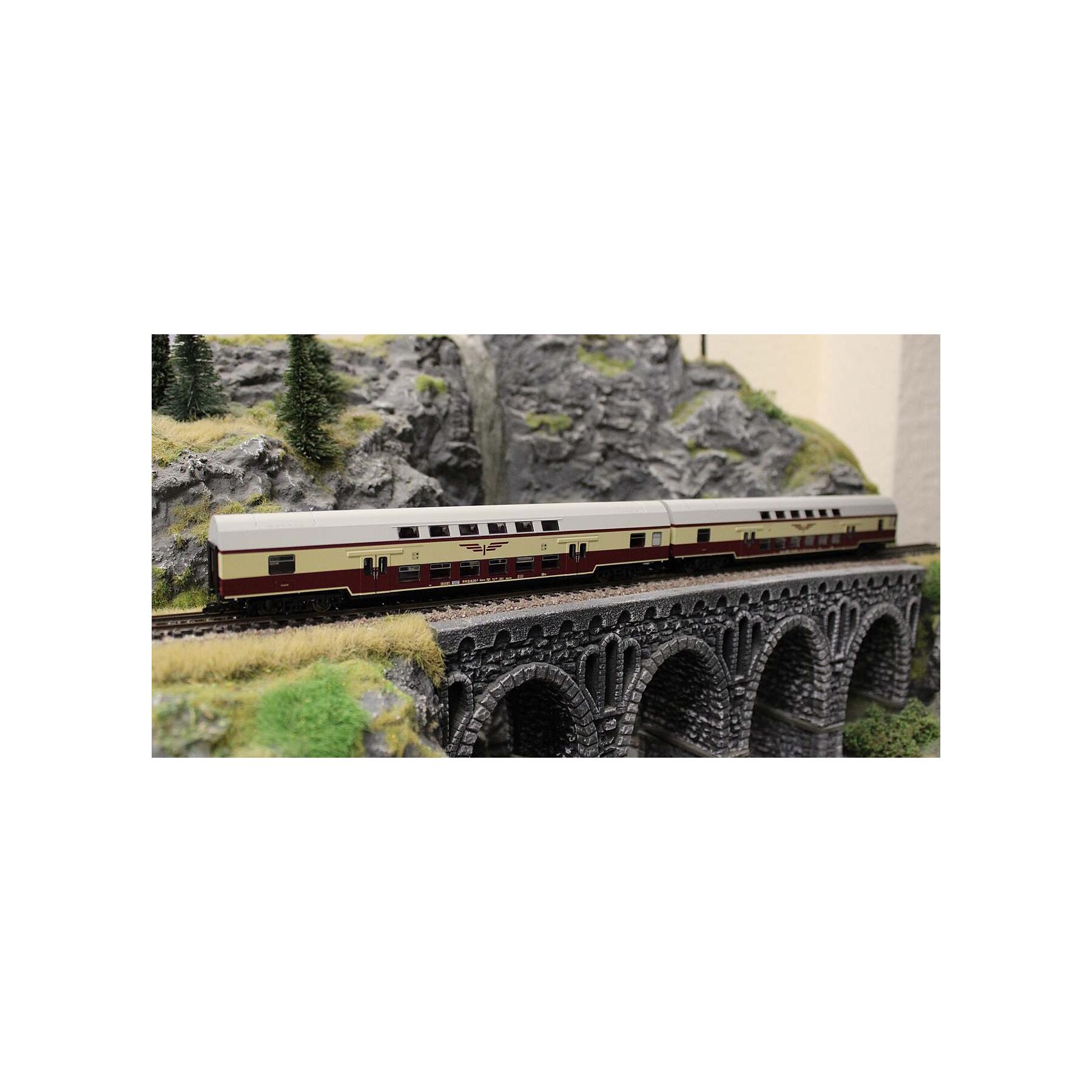 Roco 6280045 TT 2er Set Doppelstock Sputnik DR