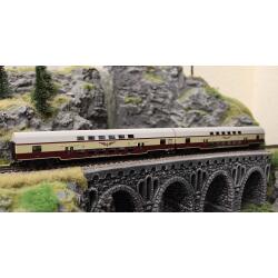 Roco 6280046 TT 2er Set Doppelstock Sputnik DR