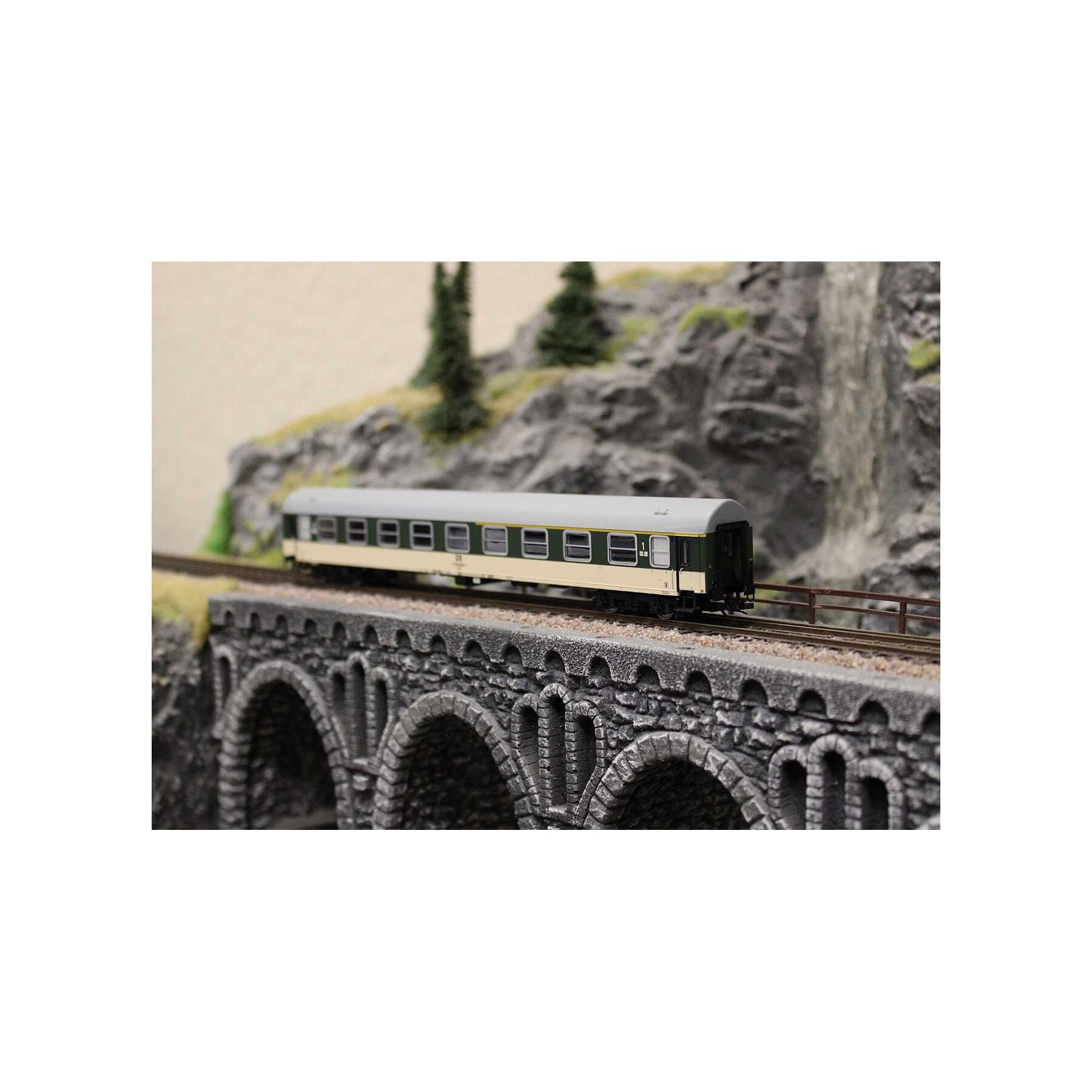 Roco 6280029 TT 2er Set Personenwagen Y/B 70 DR Versuchslackierung