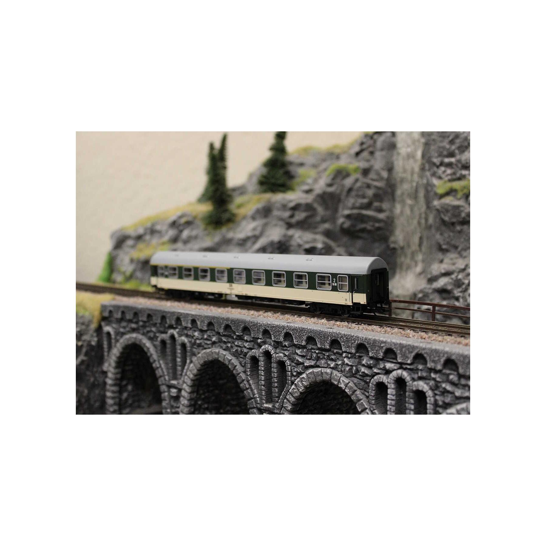Roco 6280029 TT 2er Set Personenwagen Y/B 70 DR Versuchslackierung