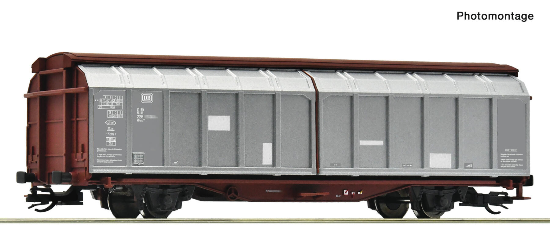Roco 6680026 TT Schiebewandwagen DB