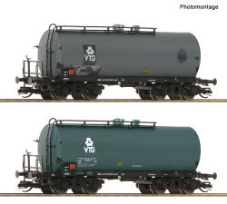 Roco 6680037 TT 2er Set Kesselwagen VTG/DB