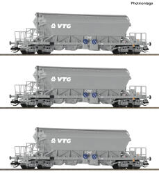 Roco 6680030 TT 3er Set Kaliwagen VTG
