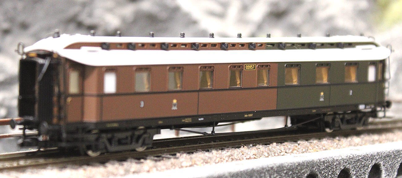 Tillig 01070-2 Reisezugwagen 2./3. Klasse „Preußischer Schnellzug“ der K.P.E.V.