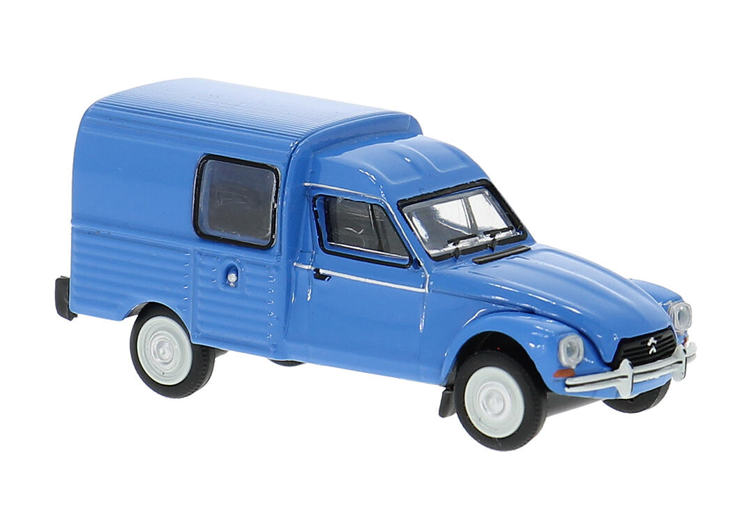 Brekina 14291 H0 Citroen Acadiane, blau