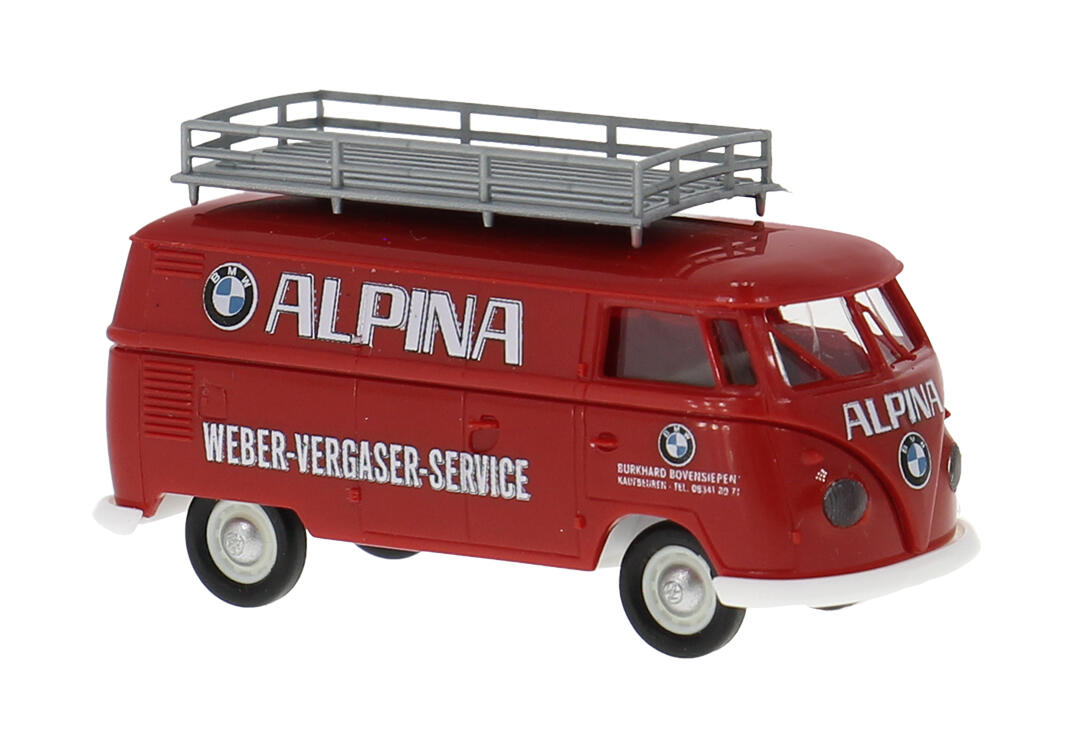 Brekina 32306 H0 VW T1b Kasten "Alpina"